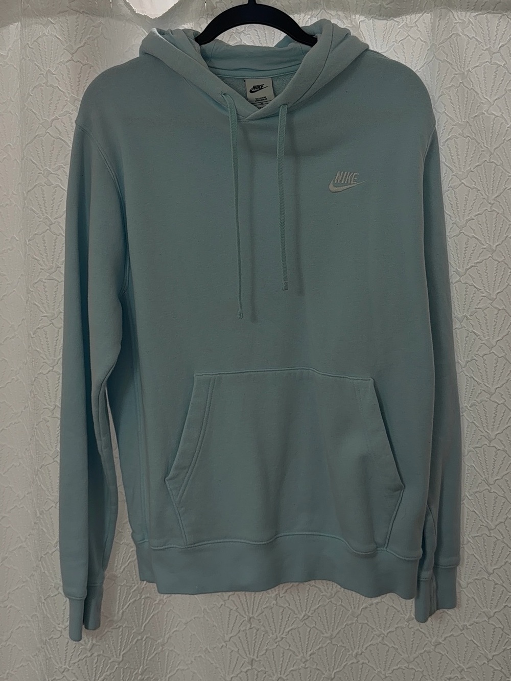 Nike Men’s Pastel Blue Pullover Hoodie